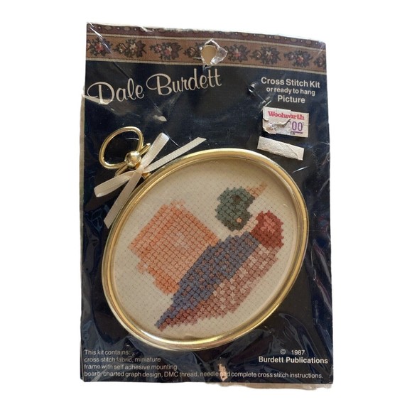 Vintage 1987 Dale Burdett Cross Stitch Kit Make Mine Country Duck CM 841 *New - Picture 1 of 2